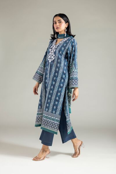 Embroidered | Lawn | Lawn 3-Piece Dress | GBP 50.00