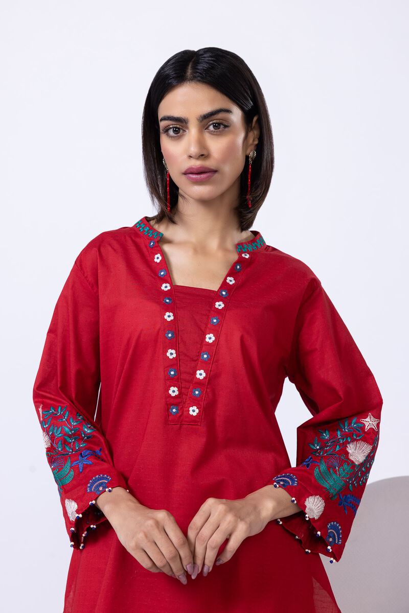 Embroidered | Cotton Dobby | Kurta | null