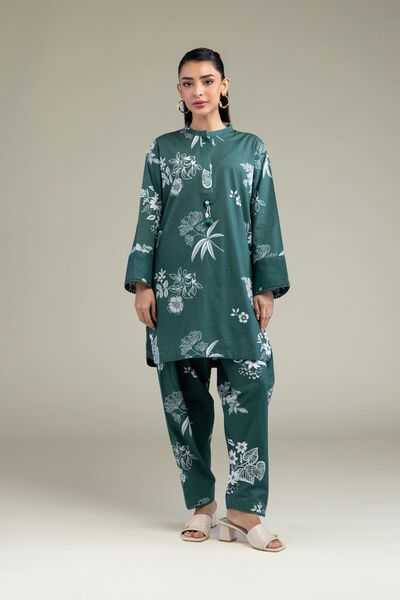 Printed | Cotton Dobby | Floral Cotton Shalwar  | GBP 15.00