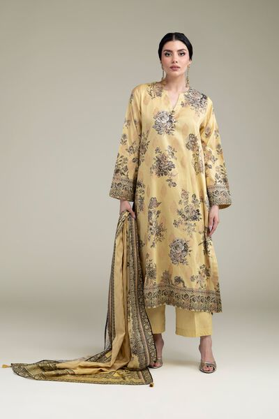 Printed | Jacquard | Fabrics 3 Piece | GBP 45.00