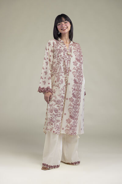 Embroidered | Lawn | Tailored 3-Piece Lawn | GBP 60.00