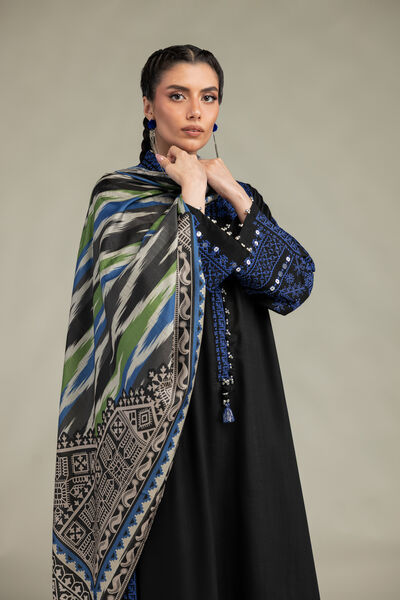 Embroidered | Polyester Silk | Polyster Silk Dupatta | GBP 25.00