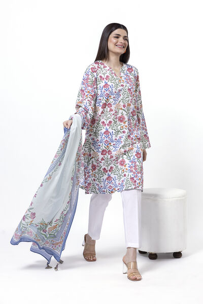 Printed | Lawn | Fabrics 2 Piece | Top and Dupatta | GBP 7.50