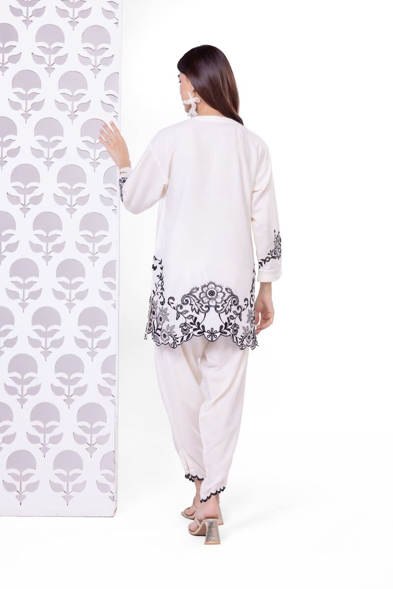 Embroidered | Raw Silk | Kurta | null