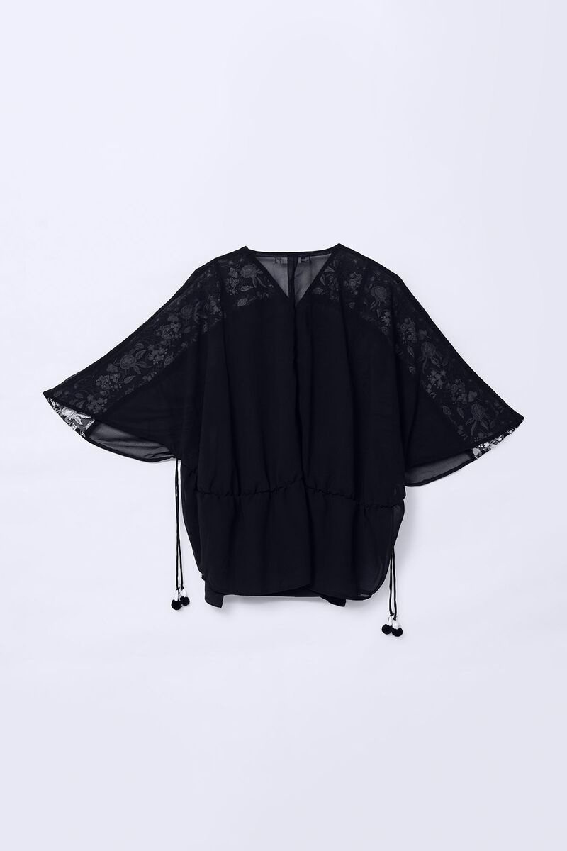 Embroidered | Georgette Chiffon | Tunic | GBP 7.50