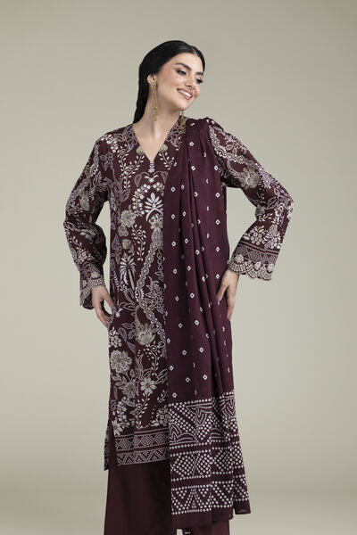 Embroidered | Cambric | Cambric Tailored 3-Piece | GBP 60.00
