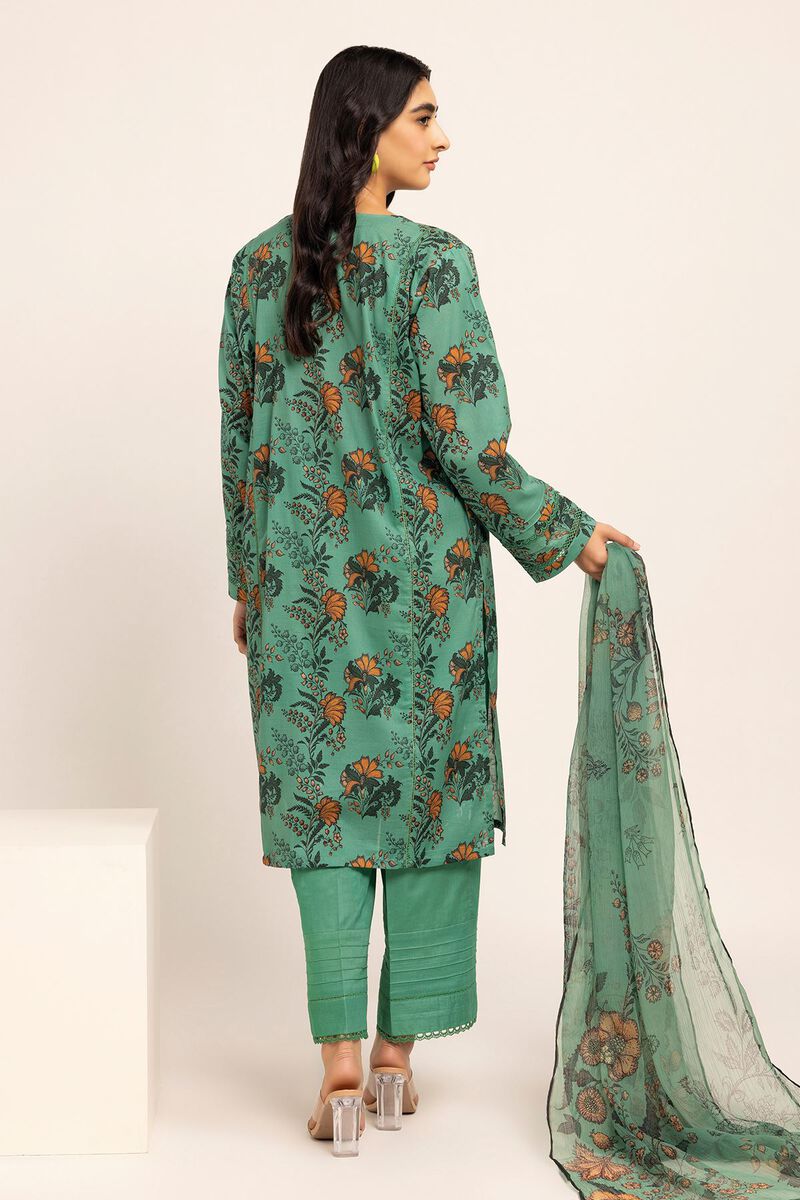 Printed | Cambric | Fabrics 3 Piece | null