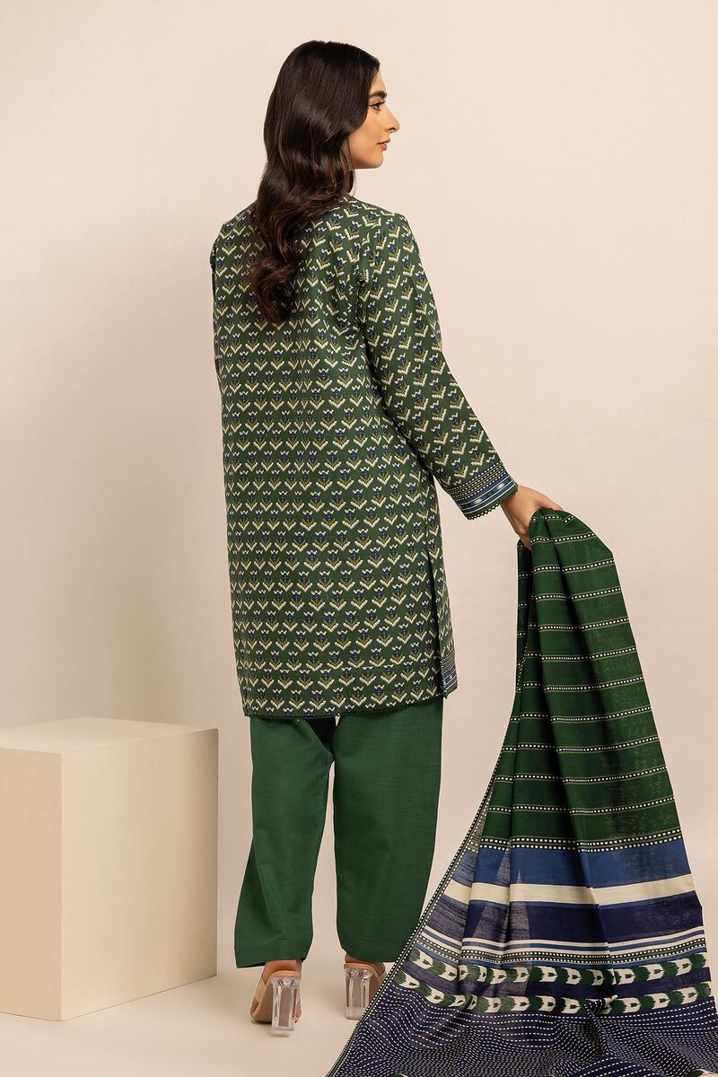 Printed | Light Khaddar | Fabrics 3 Piece | null