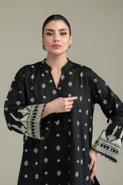 Embroidered | Lawn | Black Lawn Kurta | GBP 25.00