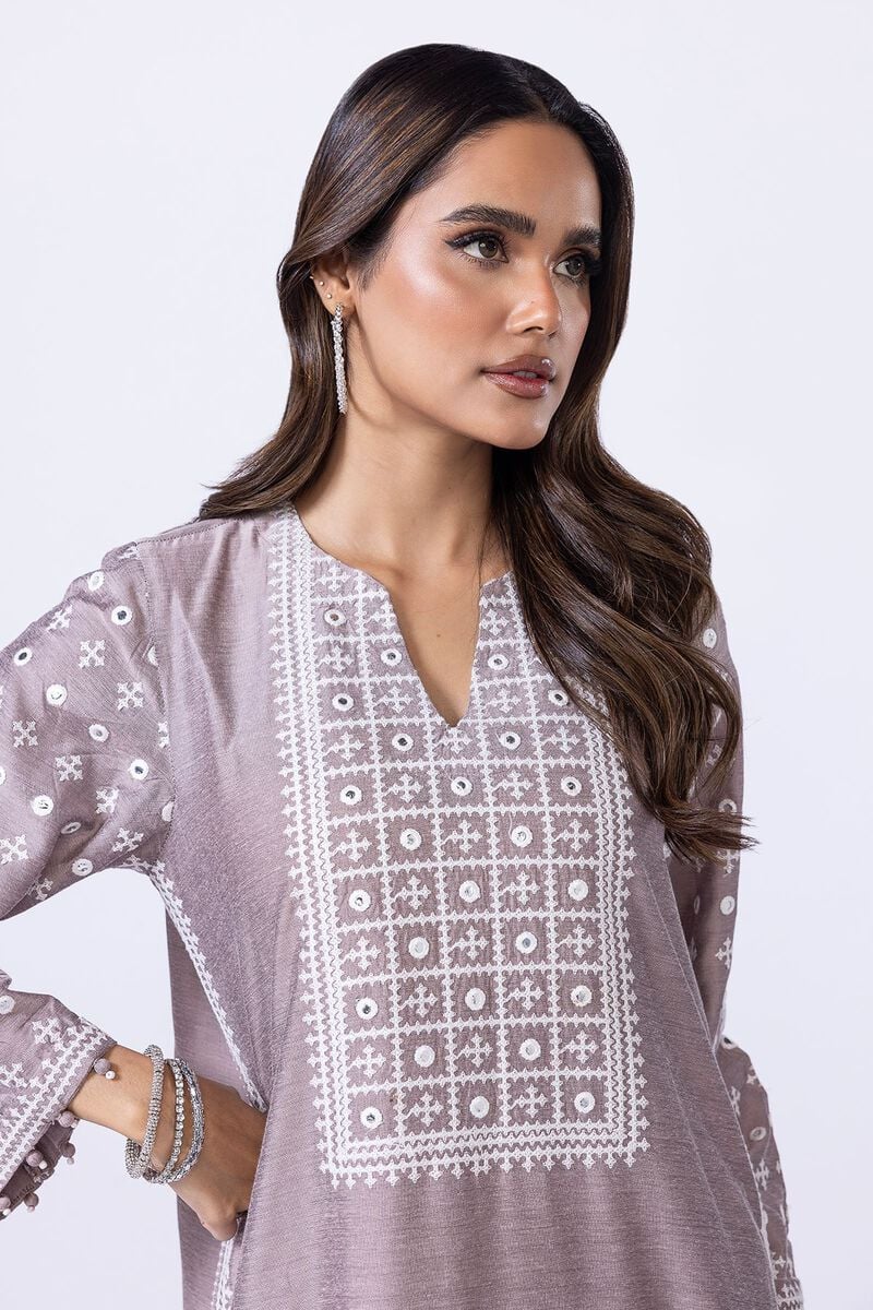 Embroidered | Raw Silk | Kurta | GBP 19.50