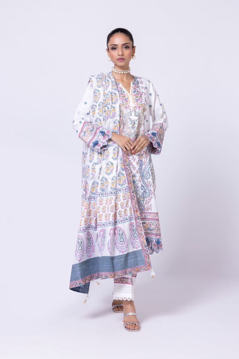Embroidered | Tusser Silk | Dupatta | GBP 7.50