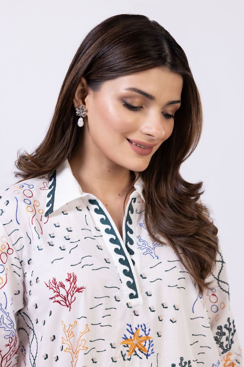 Embroidered | Cotton Dobby | Kurta | GBP 35.00