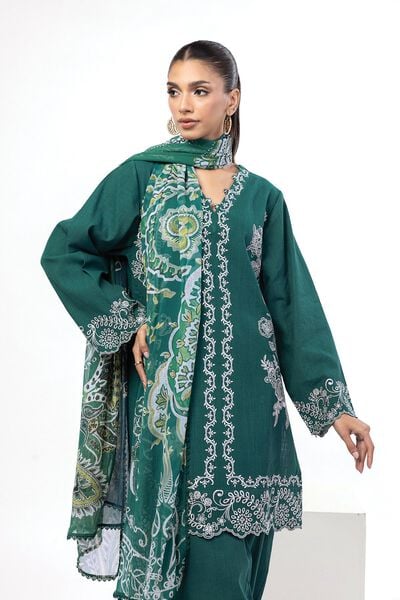 Embroidered | Crosshatch | Fabrics 3 Piece | GBP 25.00