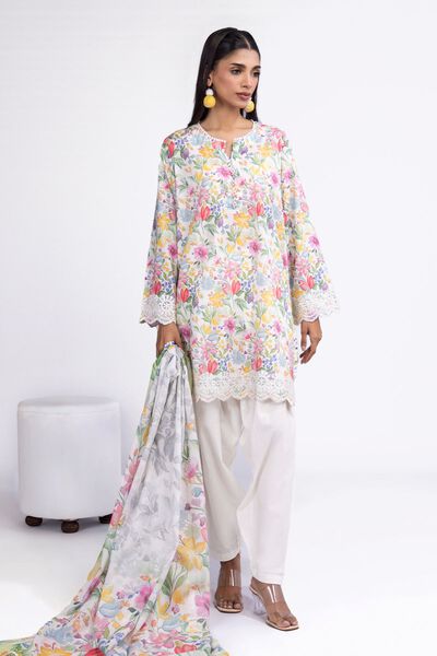 Embroidered | Lawn | Fabrics 3 Piece | GBP 17.50