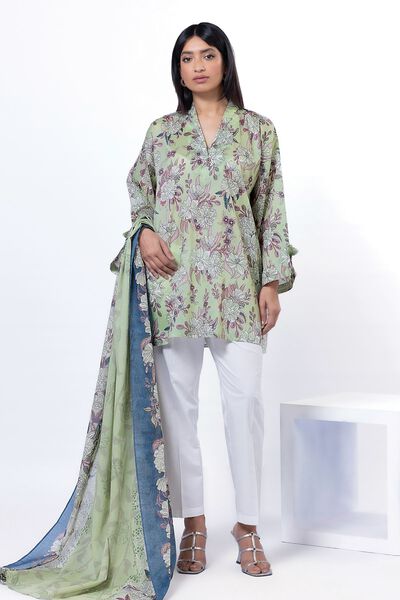 Printed | Lawn | Fabrics 2 Piece | Top and Dupatta | GBP 10.00