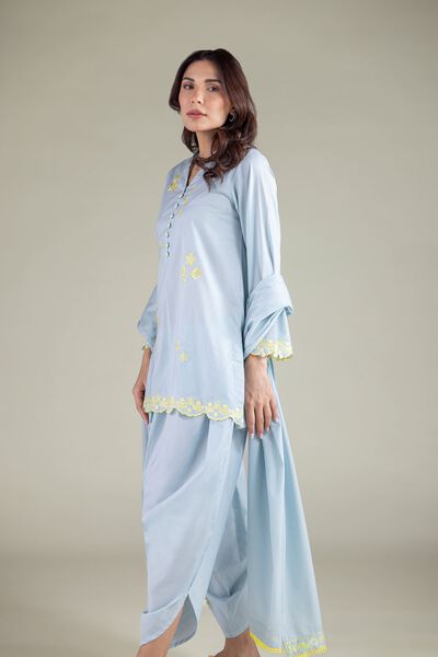 Embroidered | Cambric | Kurta | GBP 12.50