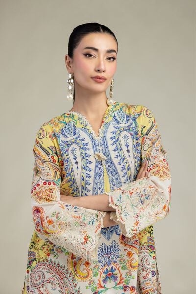 Embroidered | Raw Silk | Short Silk Kurta | GBP 40.00