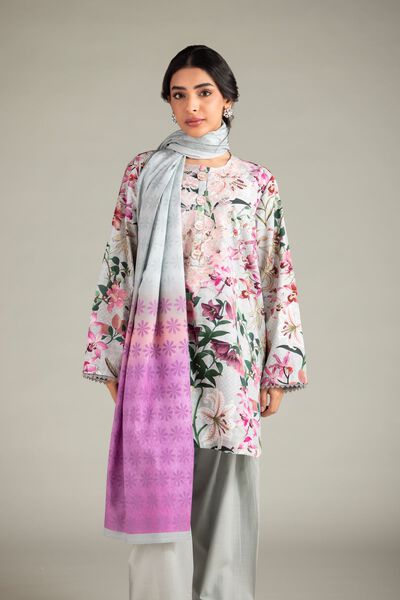Embroidered | Textured Cotton | Kurta | GBP 7.50