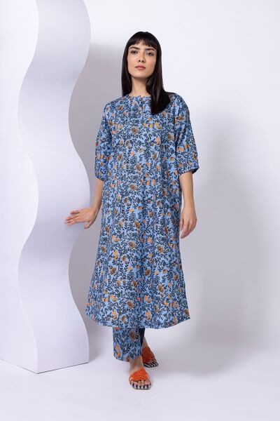 Printed | Cotton Viscose | Kurta | GBP 10.00