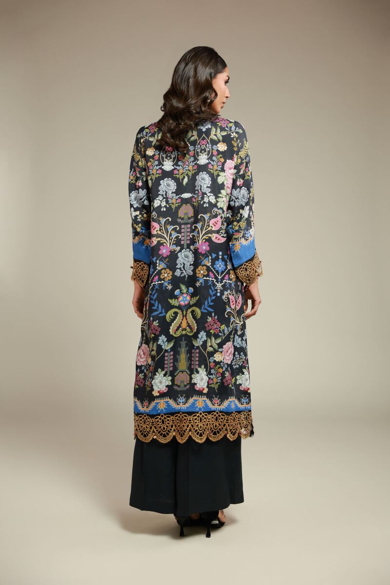 Embroidered | Raw Silk | 2 Piece Co-ord Set | Top and Bottom | null