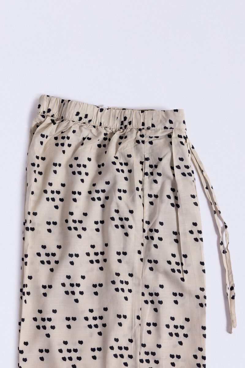 Printed | Dull Raw Silk | Trousers | GBP 4.50