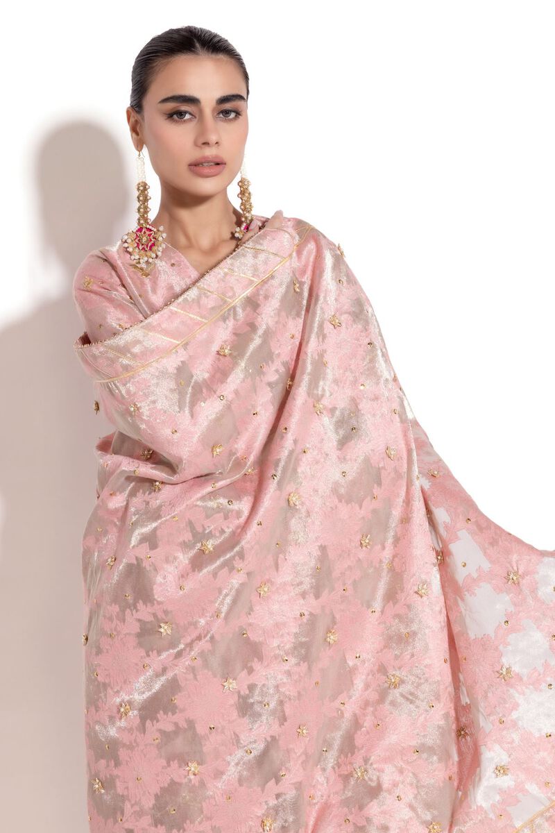 Embroidered | Mesuri Jacquard | Dupatta | null