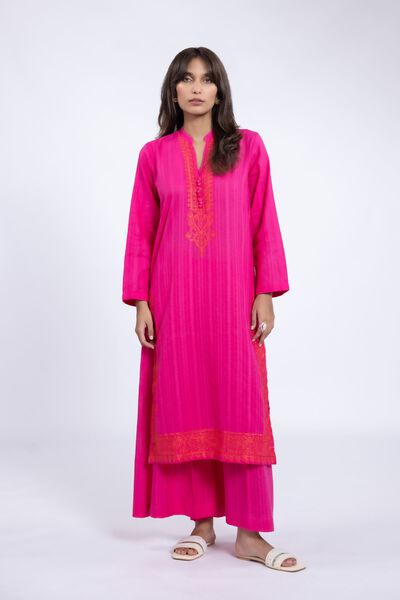 Embroidered | Leno | Kurta | GBP 9.00