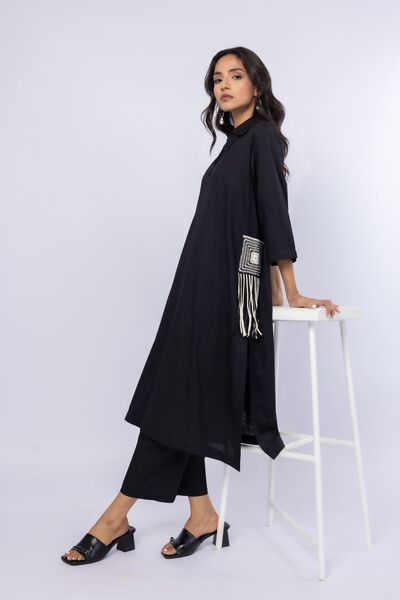 Dyed | Crosshatch Poplin | Pants | GBP 12.00