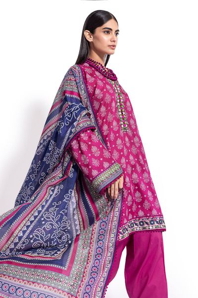 Lawn | Embroidered | Fabrics 3 Piece | GBP 12.50