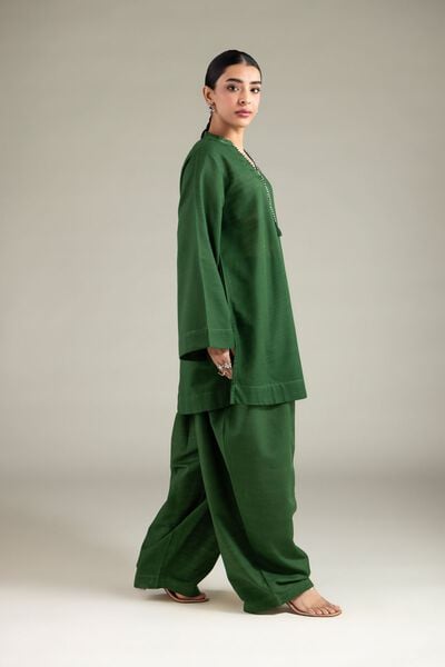 Dyed | Textured Cotton | Solid Shalwar | GBP 20.00