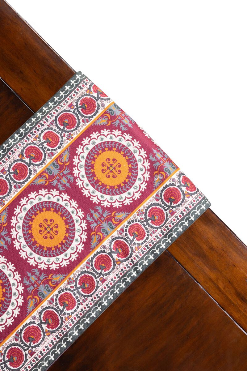 Cotton | Printed | Table Runner | null
