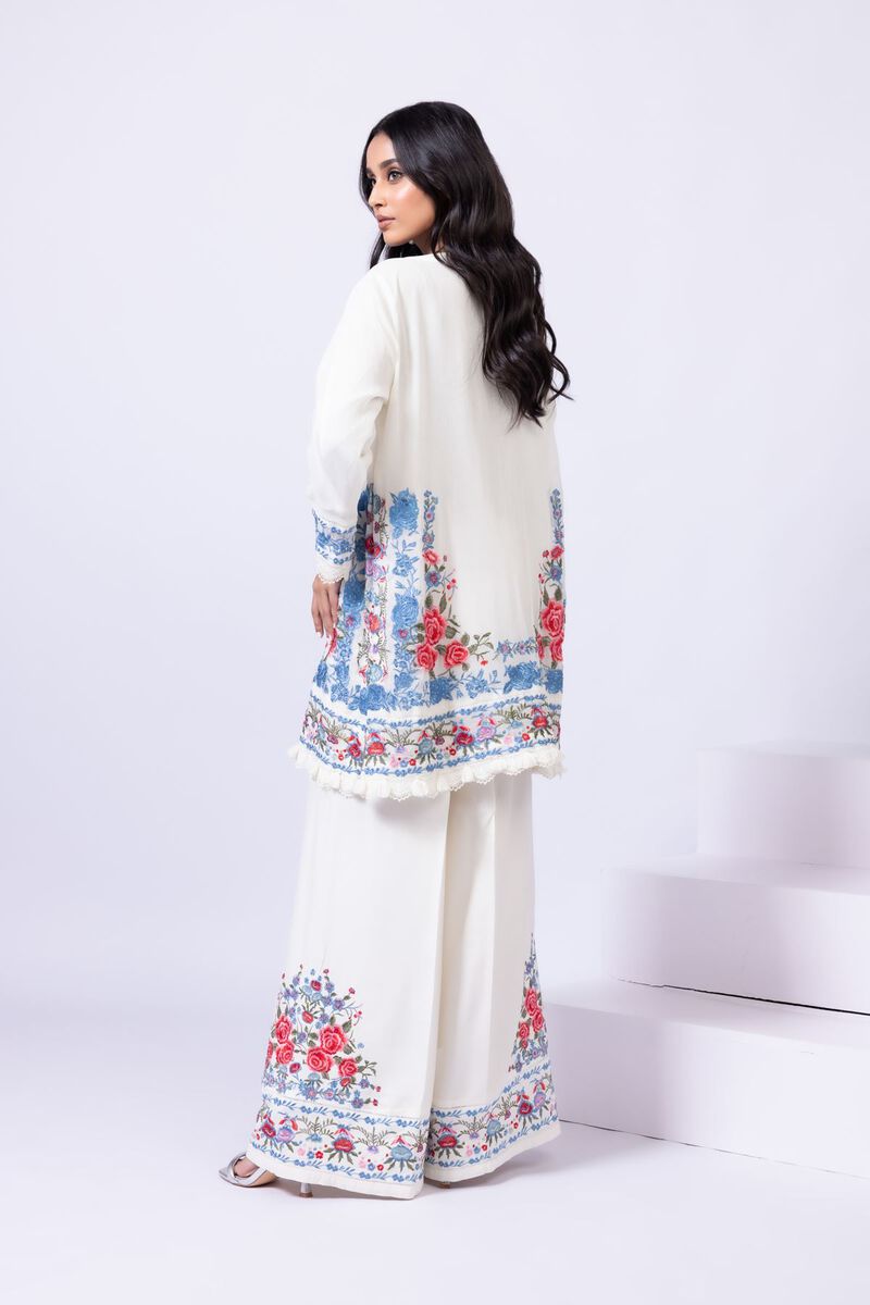 Embroidered | Polyester Crinkle Chiffon | Kurta | GBP 19.50