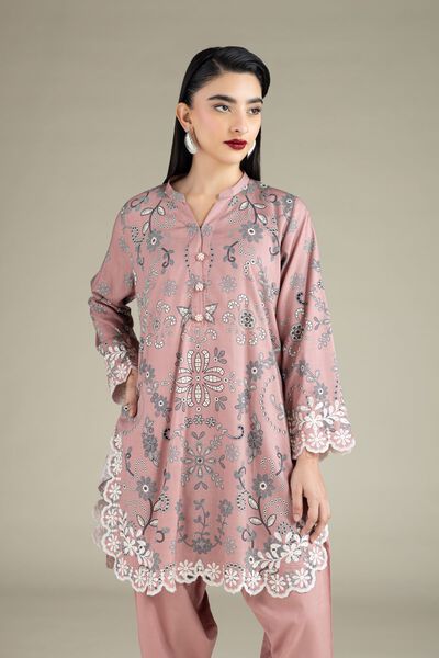 Embroidered | Raw Silk | Kurta | GBP 40.00