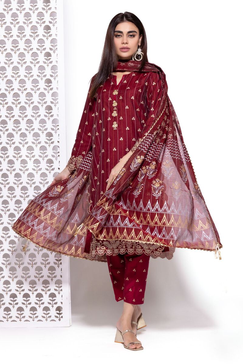 Printed | Cotton Zari Organza | Dupatta | null