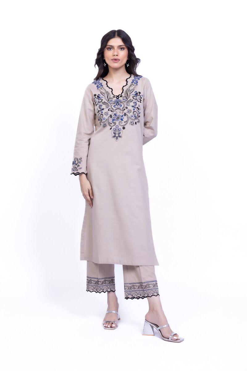 Embroidered | Khaddar | Kurta | null