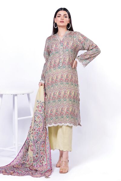 Embroidered | Messuri | Fabrics 3 Piece | GBP 12.00