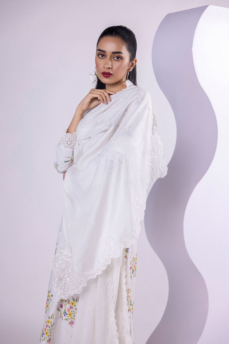 Embroidered | Light Thai Silk | Dupatta | null
