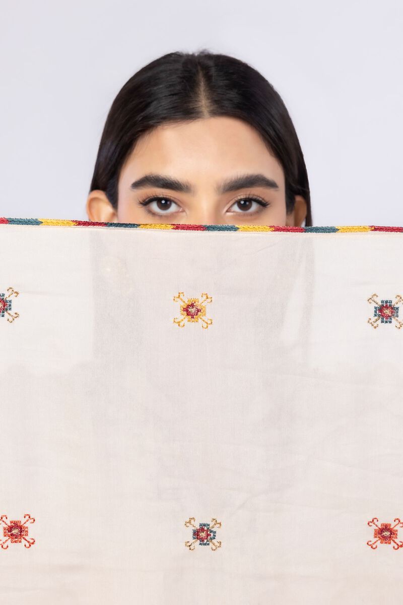 Embroidered | Light Thai Silk | Dupatta | GBP 25.00