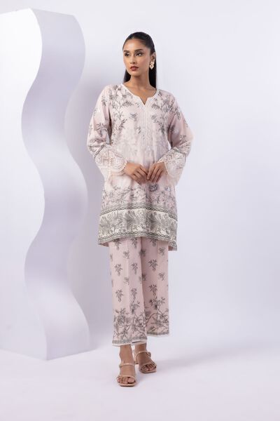Embroidered | Crosshatch Raw Silk | Kurta | GBP 40.00