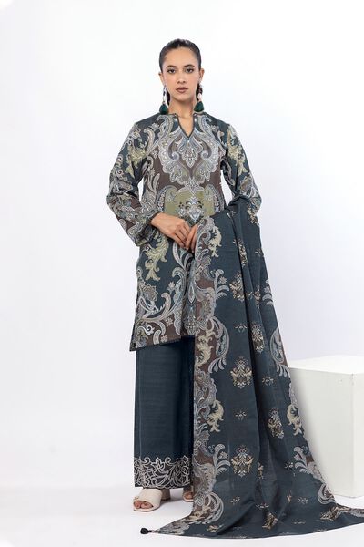 Embroidered | Light Khaddar | Tailored 3 Piece | GBP 45.00