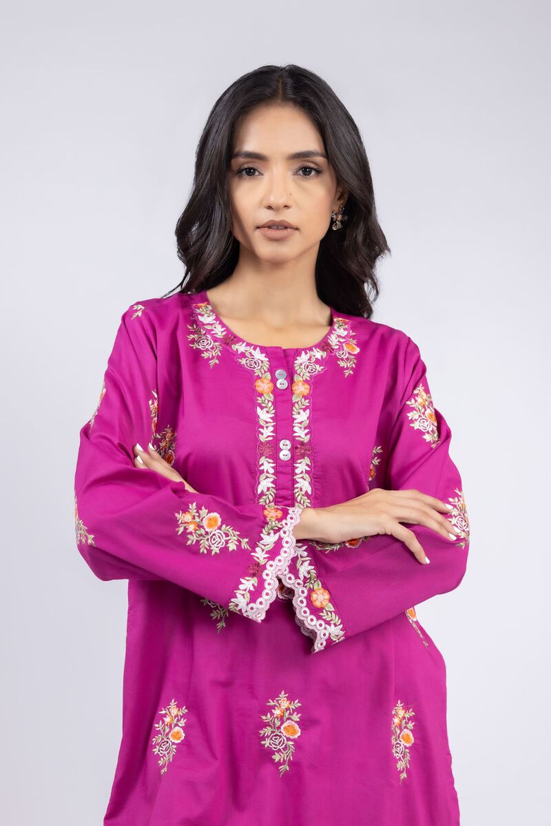 Embroidered | Cambric | Kurta | GBP 25.00