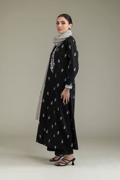 Embroidered | Cambric | Black Cambric Pants | GBP 15.00