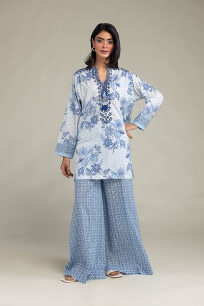 Embroidered | Cambric | Printed Cambric Pants | GBP 25.00