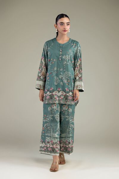 Printed | Cambric | Floral Cambric Pants | GBP 25.00