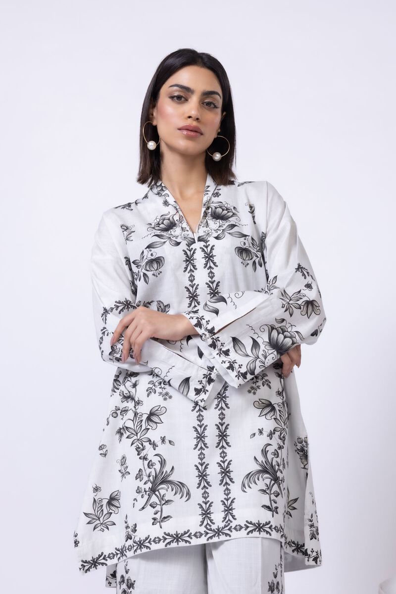 Printed | Crosshatch Poplin | Kurta | GBP 10.00