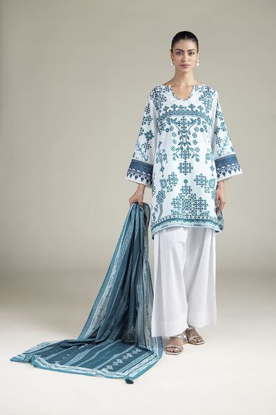 Embroidered | Lawn | Fabrics 3 Piece | GBP 24.50