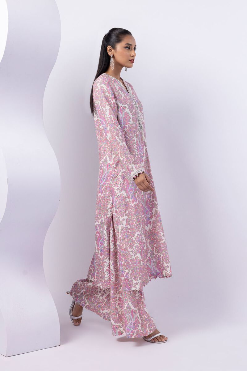 Embroidered | Viscose Oak Silk | Kurta | GBP 60.00