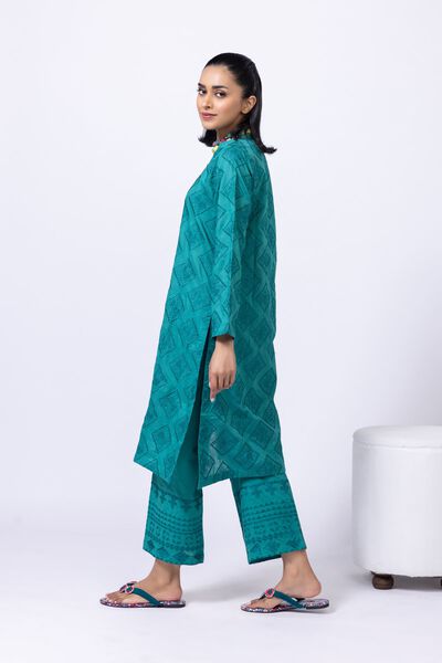 Embroidered | Cotton Dobby | Pants | GBP 17.00