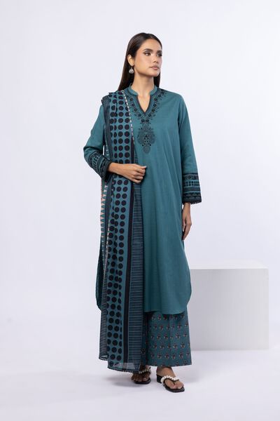 Embroidered | Crosshatch Poplin | Kurta | GBP 20.00