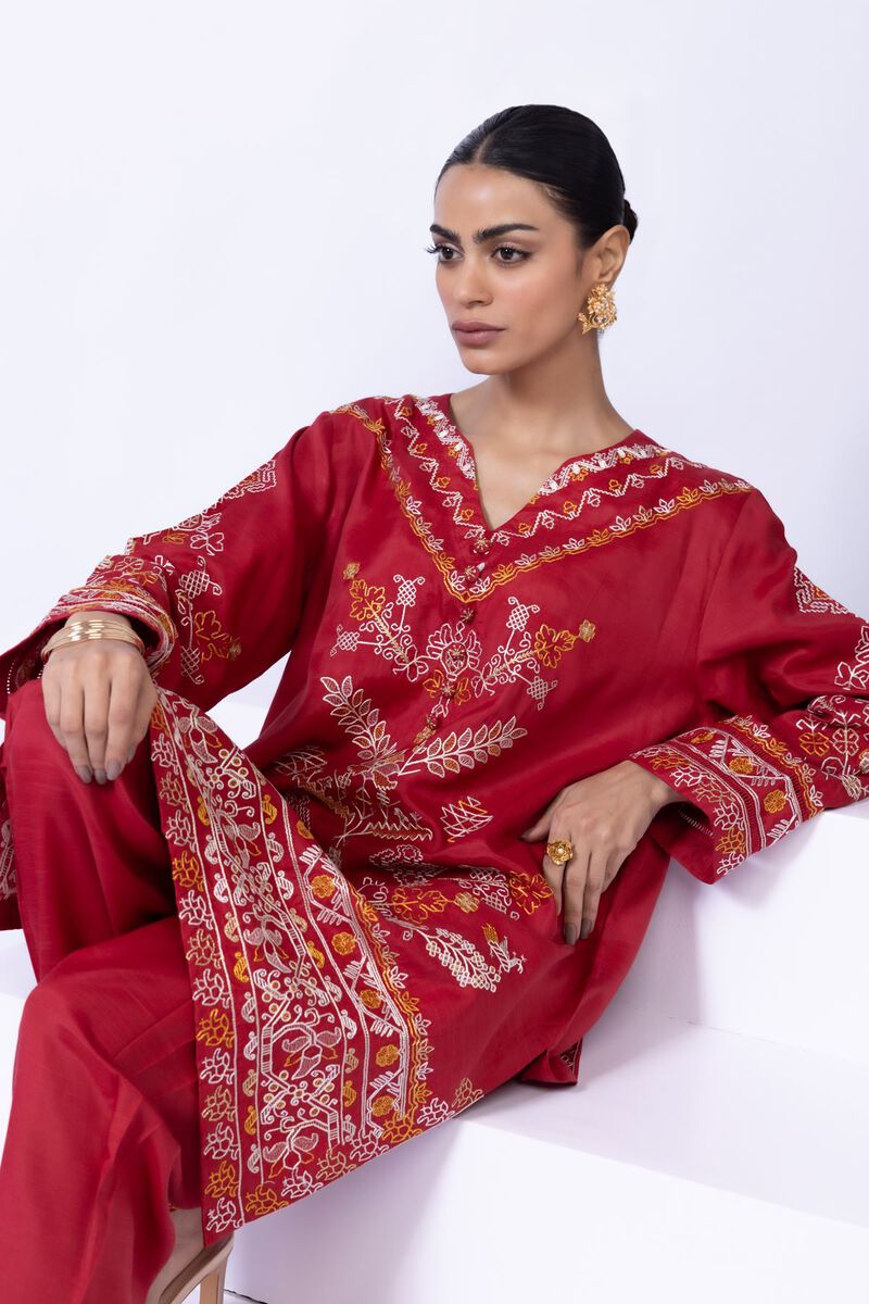 Embroidered | Thai Silk | Kurta | GBP 15.00